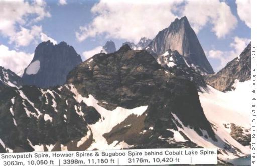 Spires of the Bugaboos