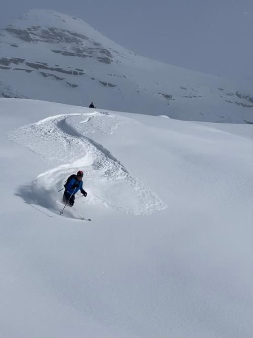 First tracks