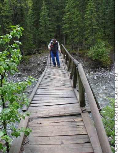 Bridge Across Bluerock Creek (damaged in 2005 floods)