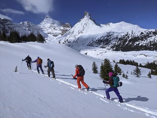 Ascent of Hilda Ridge