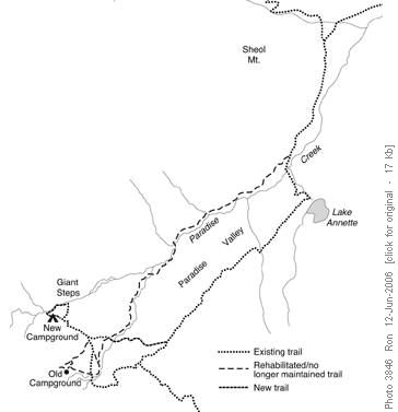 Paradise Valley trails map