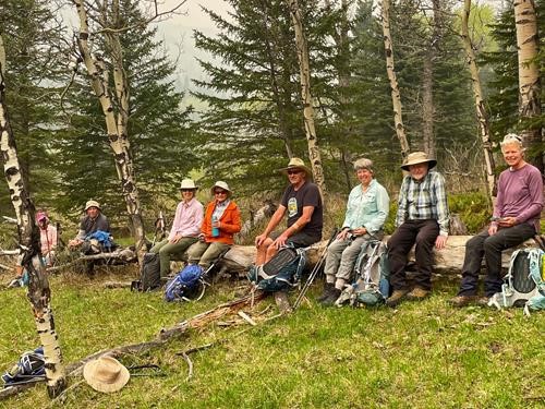 Afternoon break in Fir Creek Meadows. (Joanne Riggs)