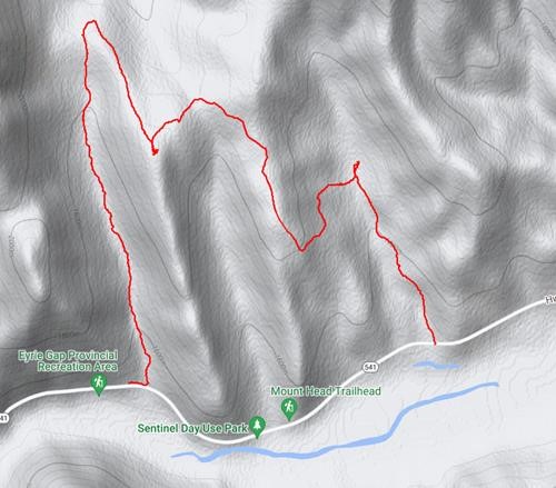 Gunnery Ck - Fir Creek via Grass Pass track