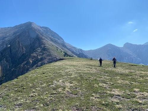 Approaching Old Baldy Mountain