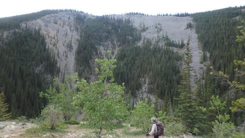 View of Vent Ridge from Prairie Ck.