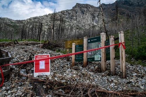 Waterton flooding damage June 11