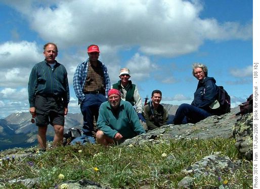 Group Shot on Mist Ridge