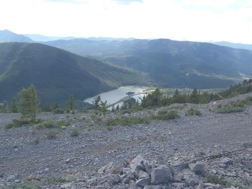 Island Lake in Crowsnest Pass