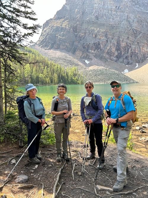 Arnica Lake, hike of 4 lakes. 