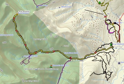 Our route