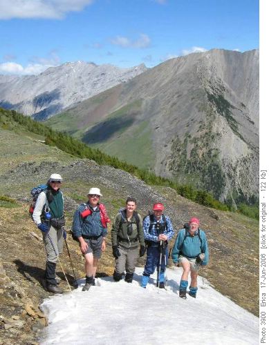 Snow on Mist Ridge (Mt Gibraltar in the near background)