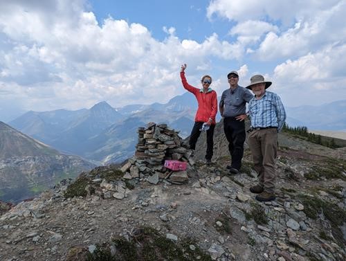 On the summit