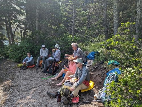 Bertha Lake group 2