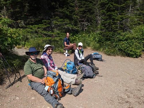Bertha Lake group 1