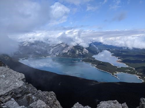 The trek took some routefinding and bushwacking but the reward made it worth it!