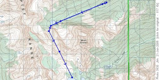Shangri-la via Templeton Lake Route