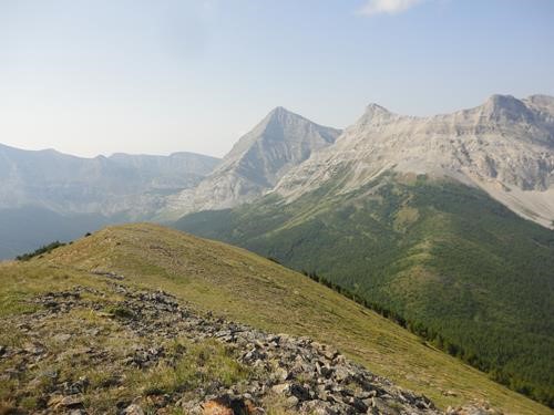 South Ridge approach to Hill of the Flowers