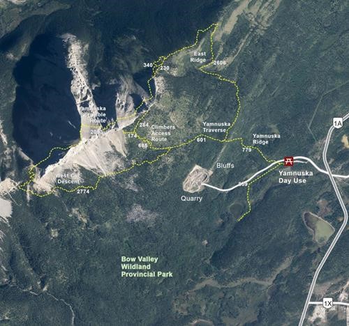 Yamnuska trails