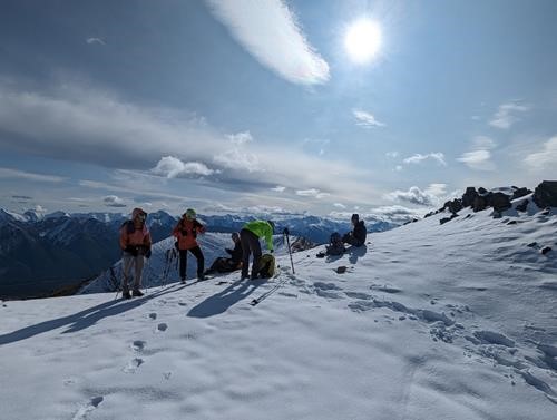Great views for an alpine lunch!
