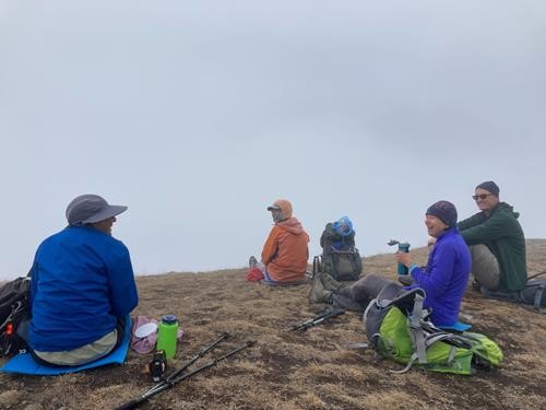 Some lunch breaks are more about the laughs than the views