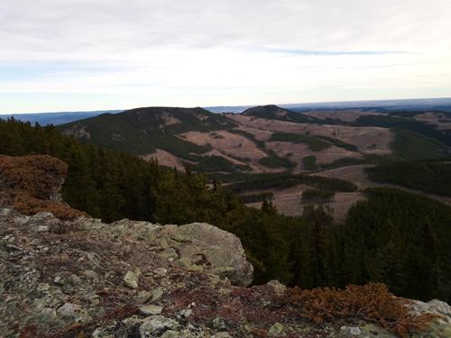 The NE section of the Lusk ridge horseshoe