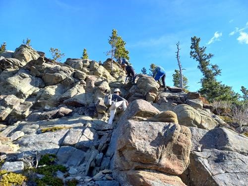 Sandstone formation 