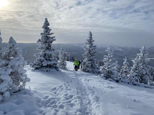 On the ridge