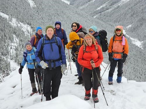 Ramblers on Wasootch Ridge, Kananaskis