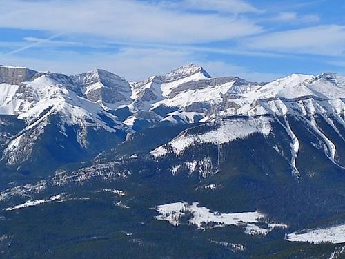 Views west