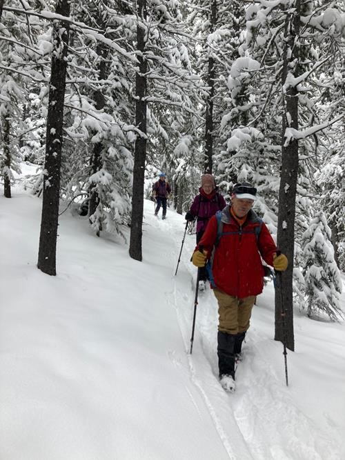 Walking in a Winter Wonderland: Lenard, Sonja and David
