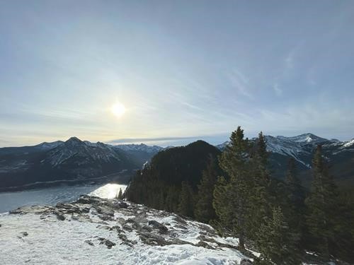 Wintry landscape