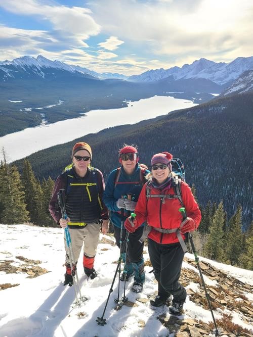 Summit shot - Gypsum Ridge