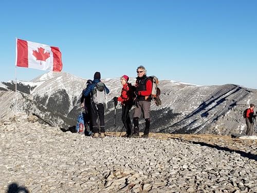 Prairie Mtn summit cairn