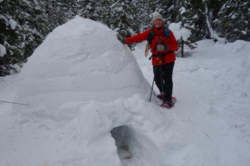 New member, Inge, at Igloo