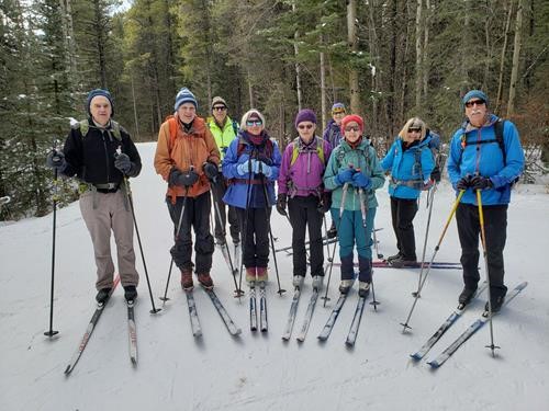 Ribbon Creek xc ski group