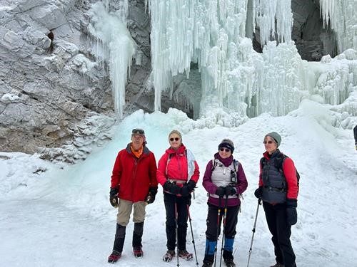 The Icefall smaller so far this year, but still wonderful and alive. 