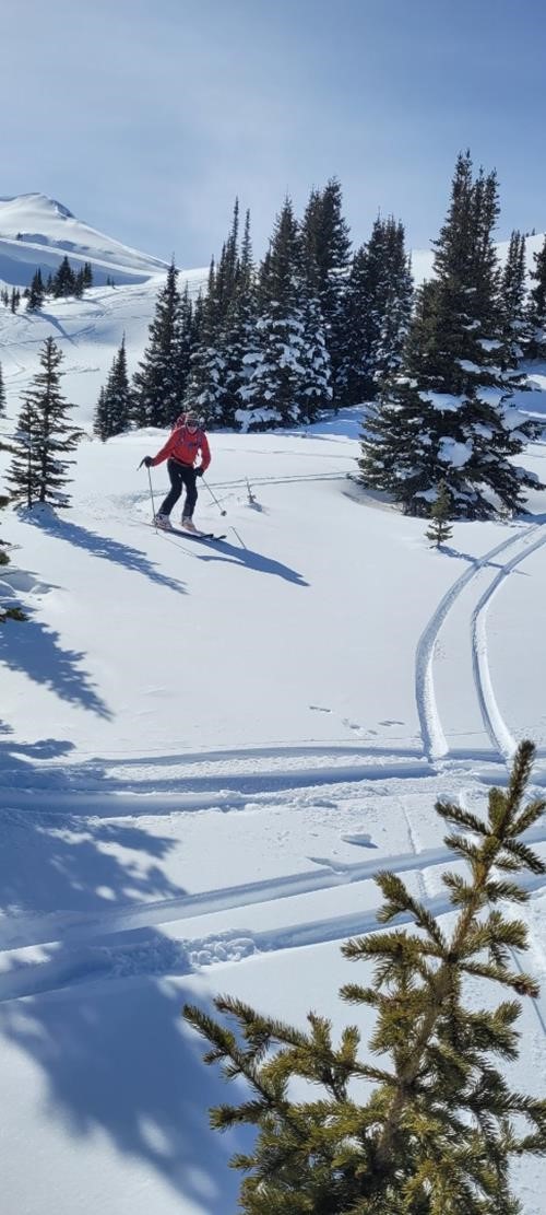 Descent from Burstall Pass