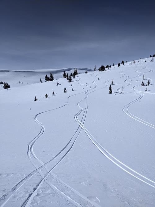 Descent from Burstall Pass