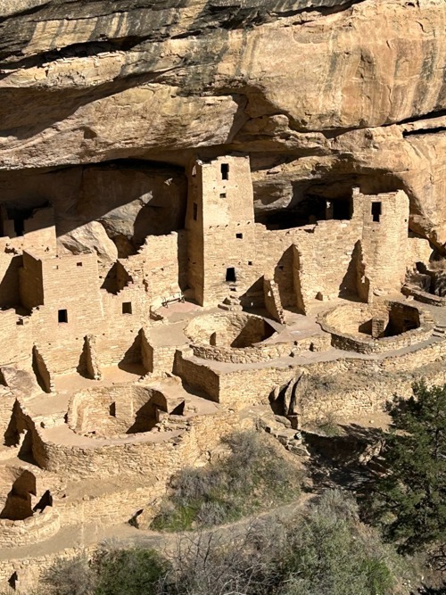 Ancient cliff dwellings, of "Hopi Peoples", some dating back 1200 years, in southwest Colorado. A Unesco World Heritage Site. 
