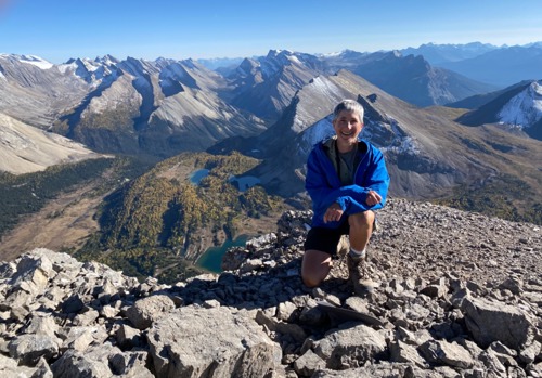 On Fossil Mountain as part of a 75 km, 4-day backpack