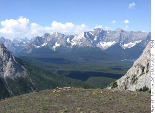 First col, view SW to Fox, Foch, Sarrail
