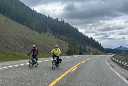 Inge and Jim on Hwy 40