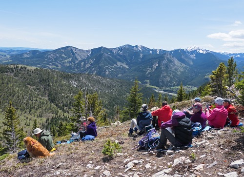 Looking SE across the Highwood River valley