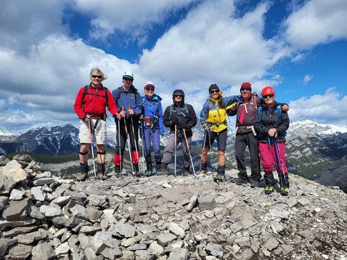 Smiling summit group