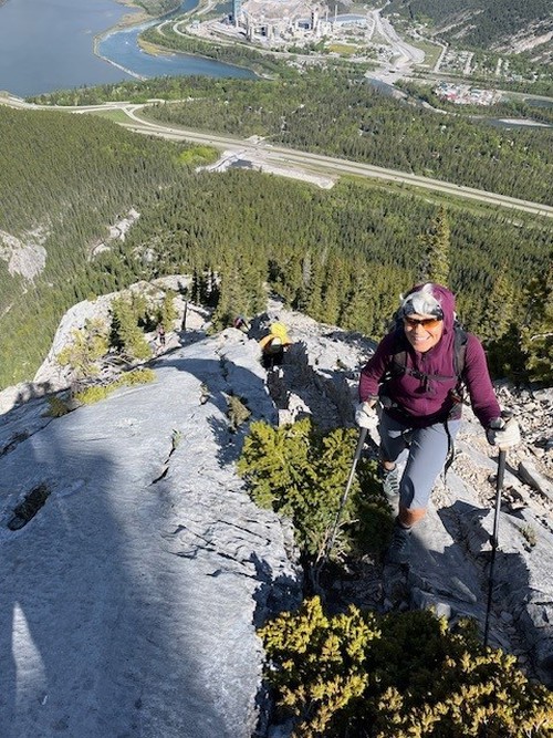 On the ridge