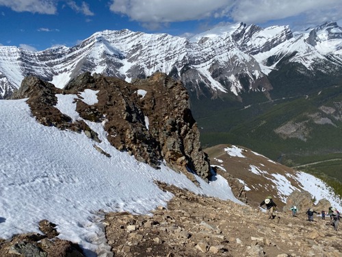 Steep and slippery through the gates