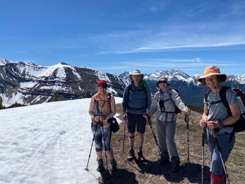 Happy that the climbing is over