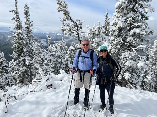 Christmas card material....except it's the middle of June!