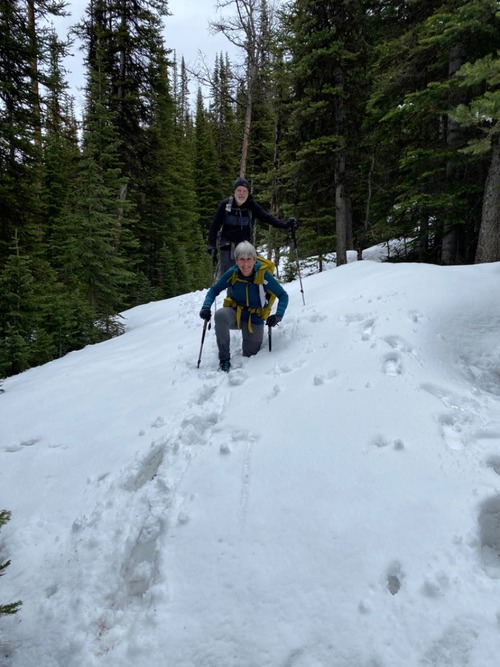 Soon after this photo was taken, Pati declared that she was having fun! Seriously!