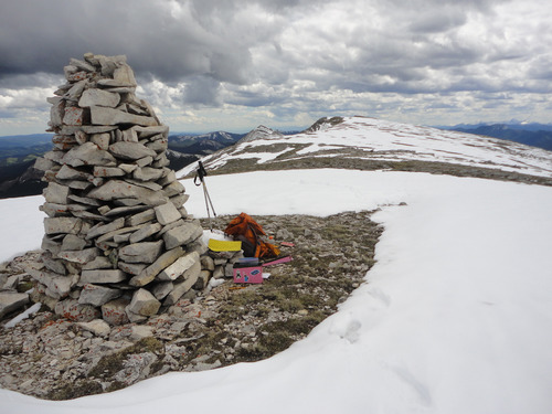 Summit Cairn Mt. Livingstone